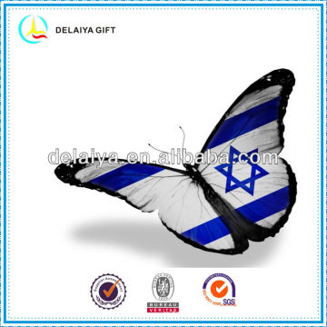 The butterfly Israeli flag tattoo sticker in 2014